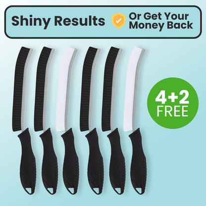 Shiny Wipes™ Deep Clean Brush Set